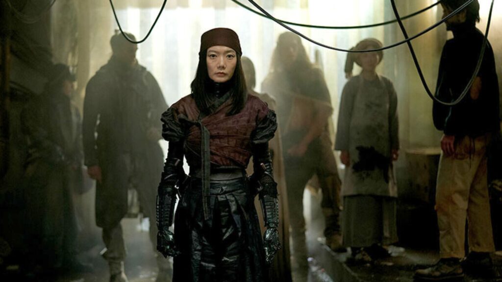 Doona Bae est Nemesis dans Rebel Moon. // Source : Netflix Doona Bae est Nemesis dans Rebel Moon. // Source : Netflix