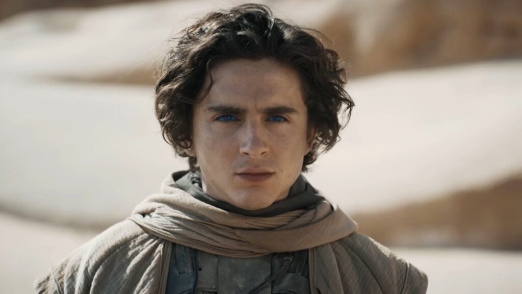 Paul Atréides (Timothée Chalamet) dans Dune : Partie 2. // Source : Warner Paul Atréides (Timothée Chalamet) dans Dune : Partie 2. // Source : Warner