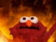 Meme Elmo en feu 