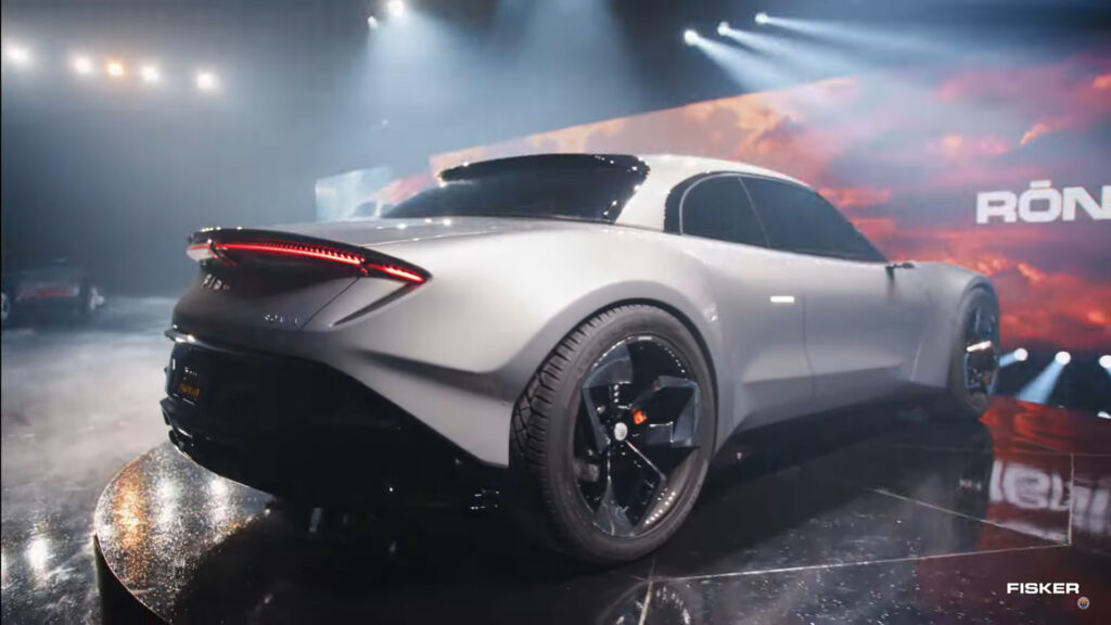la GT électrique Fisker Ronin // Source : Fisker la GT électrique Fisker Ronin // Source : Fisker