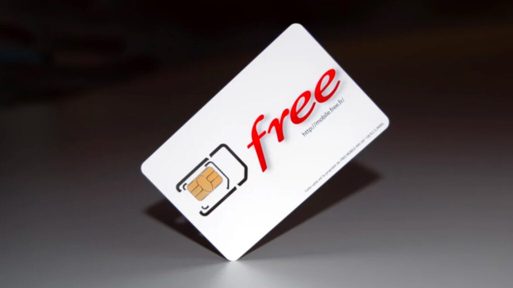 Free Mobile carte SIM // Source : Free Mobile Free Mobile carte SIM // Source : Free Mobile
