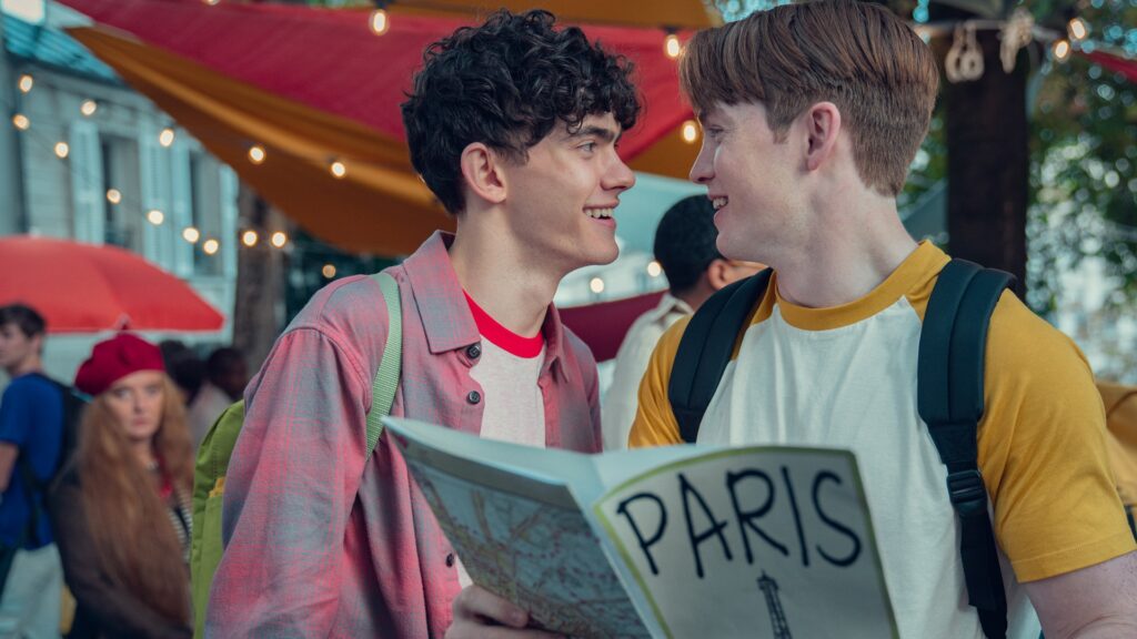 Heartstopper, la saison 2 à Paris. // Source : Netflix Heartstopper, la saison 2 à Paris. // Source : Netflix