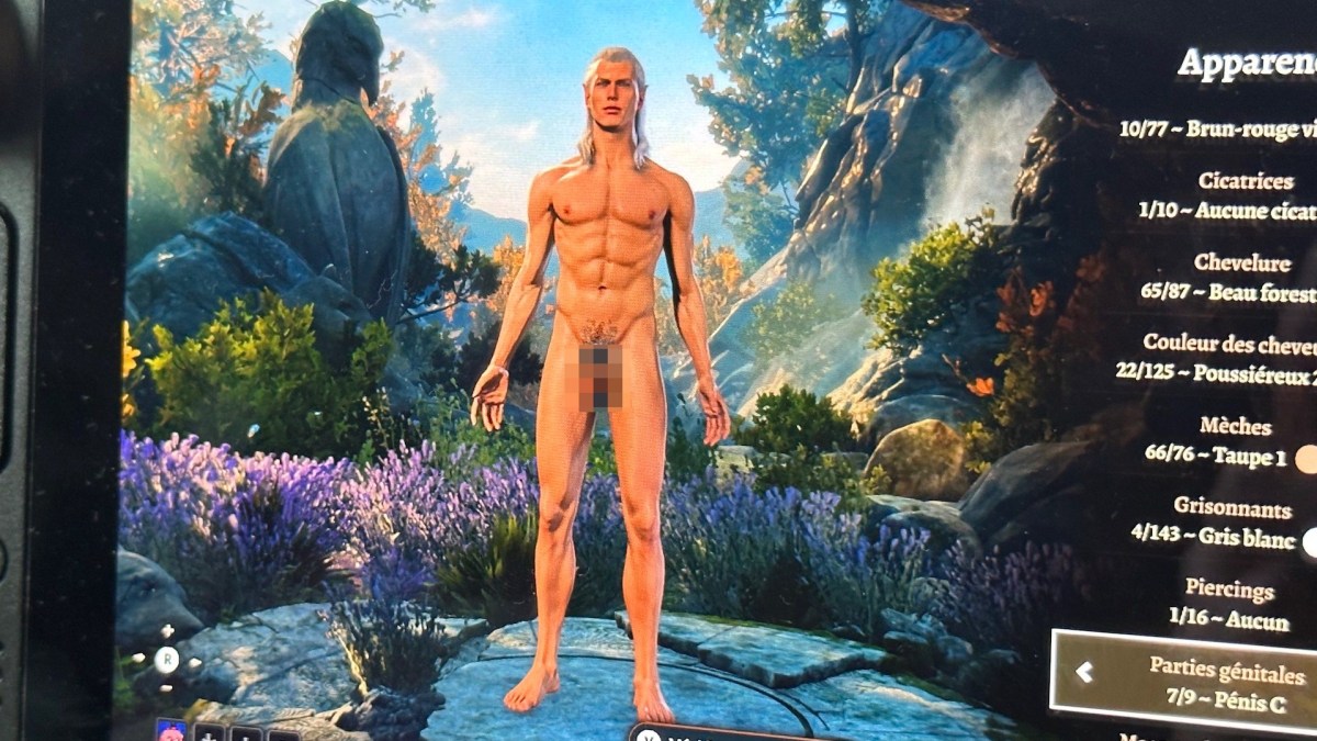 La nudité dans Baldur's Gate 3 // Source : Maxime Claudel pour Numerama La nudité dans Baldur's Gate 3 // Source : Maxime Claudel pour Numerama