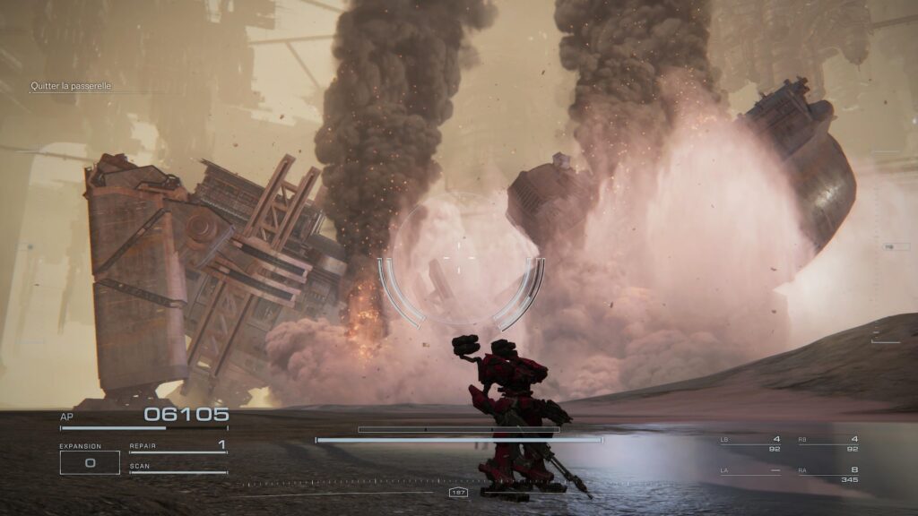 Armored Core VI Fires of Rubicon // Source : Capture PS5 Armored Core VI Fires of Rubicon // Source : Capture PS5