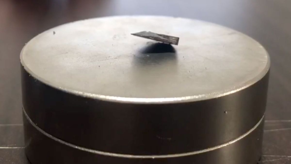 La vidéo issue de l'expérimentation initiale de LK-99. // Source : Hyun-Tak Kim La vidéo issue de l'expérimentation initiale de LK-99. // Source : Hyun-Tak Kim