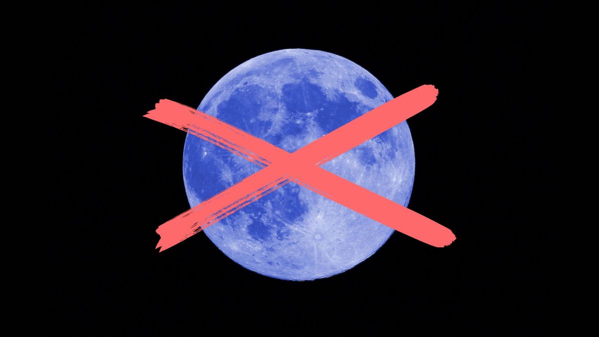 « Lune bleue ». // Source : Canva « Lune bleue ». // Source : Canva