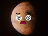 Mars étourdie. // Source : Canva