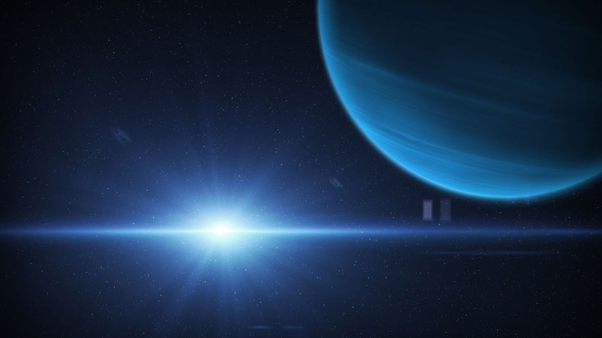 Neptune et le Soleil. // Source : Canva Neptune et le Soleil. // Source : Canva