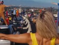 Bouchon de la scène d'ouverture du film La La Land // Source : Capture d'écran