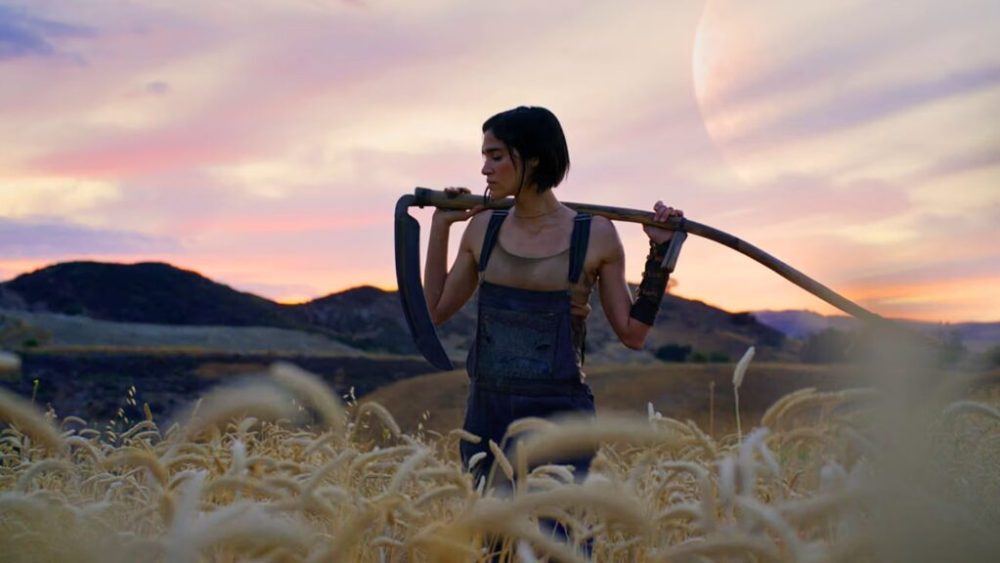 Kora, héroïne de Rebel Moon. // Source : Netflix Kora, héroïne de Rebel Moon. // Source : Netflix