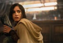 Kora (Sofia Boutella) dans Rebel Moon. // Source : Netflix Kora (Sofia Boutella) dans Rebel Moon. // Source : Netflix