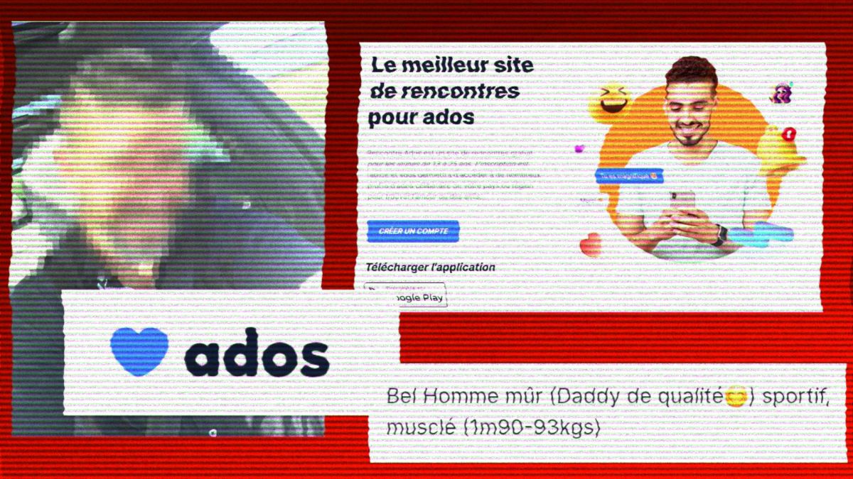 Le site Rencontre Ados est très critiqué // Source : Montage Numerama Le site Rencontre Ados est très critiqué // Source : Montage Numerama