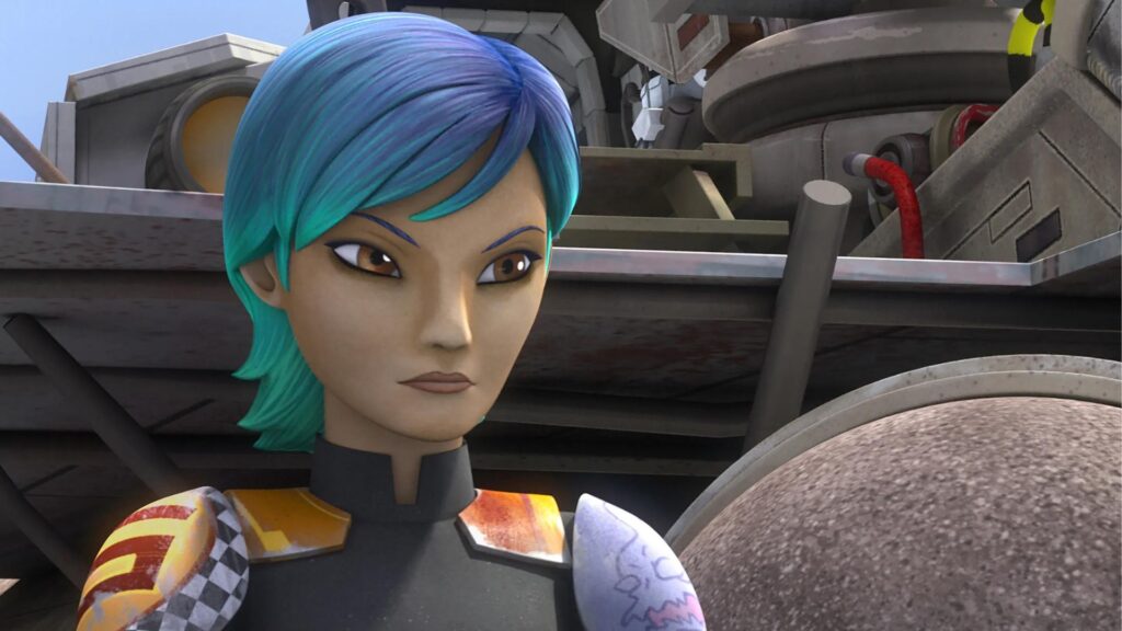 Sabine Wren dans Star Wars Rebels. // Source : Lucasfilms Sabine Wren dans Star Wars Rebels. // Source : Lucasfilms