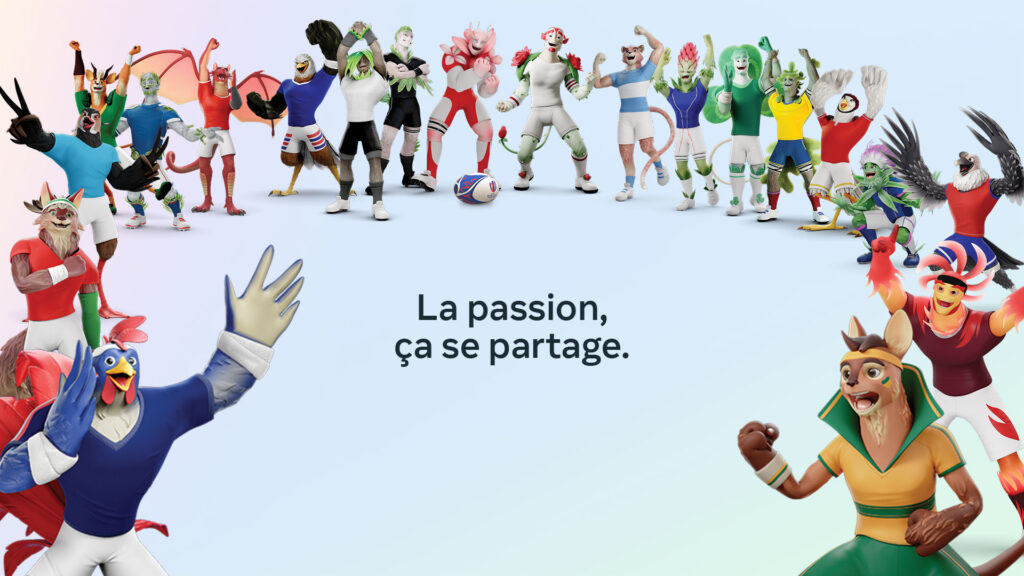 Les étrangers personnages de Meta pour l'évènement. // Source : Meta Les étrangers personnages de Meta pour l'évènement. // Source : Meta