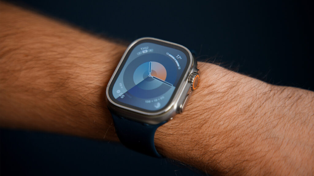 Apple Watch Ultra // Source : Thomas Ancelle / Numerama Apple Watch Ultra // Source : Thomas Ancelle / Numerama