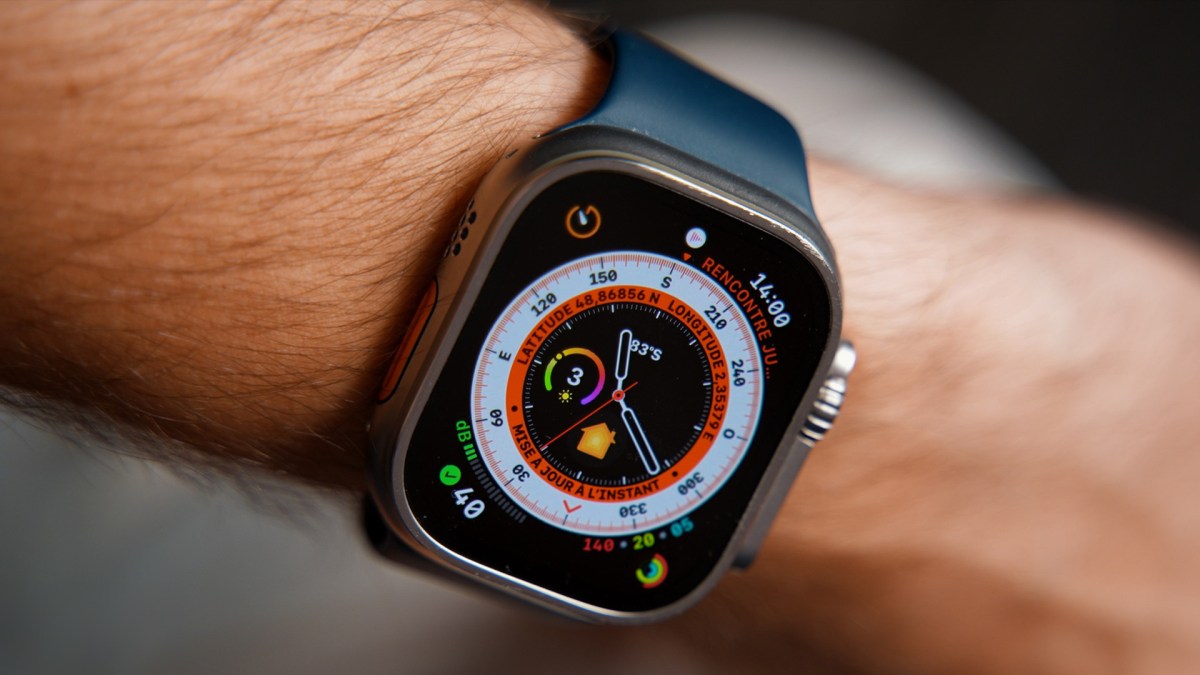 Apple Watch Ultra // Source : Thomas Ancelle / Numerama Apple Watch Ultra // Source : Thomas Ancelle / Numerama