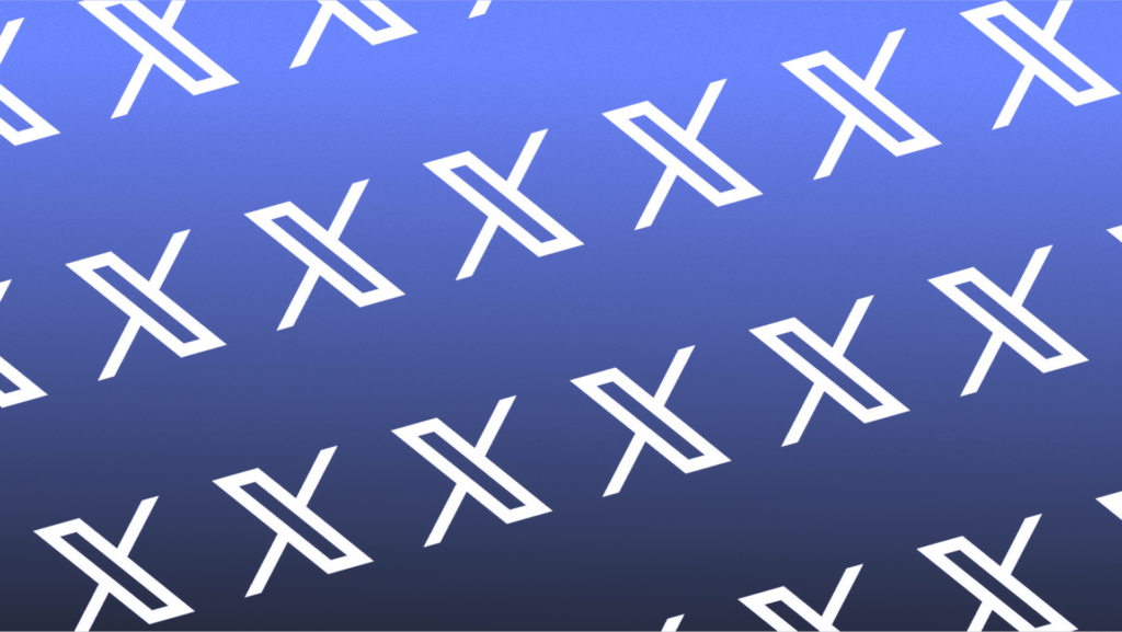 Le logo de X, nouveau nom du réseau social Twitter, renommé par Elon Musk // Source : Numerama Le logo de X, nouveau nom du réseau social Twitter, renommé par Elon Musk // Source : Numerama