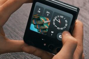 Samsung Galaxy Z Flip 5 // Source : Thomas Ancelle / Numerama Samsung Galaxy Z Flip 5 // Source : Thomas Ancelle / Numerama