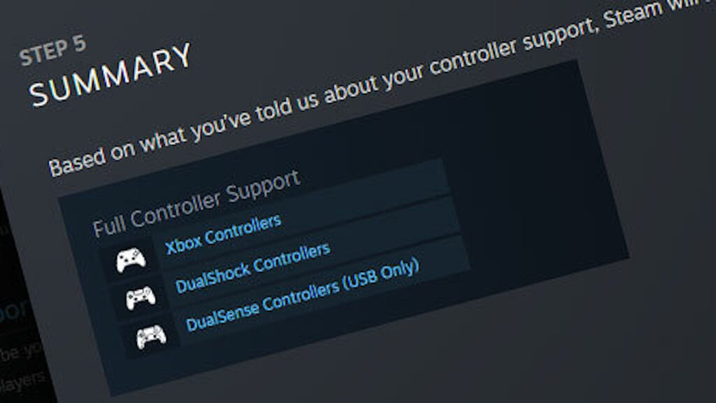 Manette PlayStation sur Steam // Source : Steam Manette PlayStation sur Steam // Source : Steam
