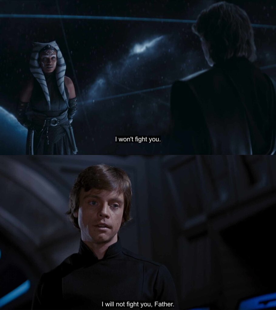 Encore plus marquant en anglais // Source : LucasFilm / Disney+ Encore plus marquant en anglais // Source : LucasFilm / Disney+