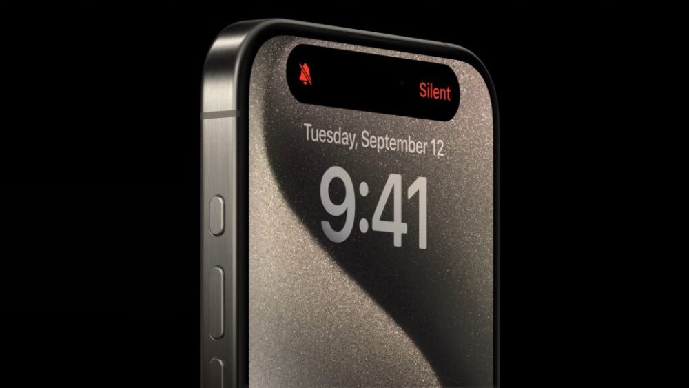 L'iPhone 15 Pro d'Apple // Source : Capture d'écran Numerama L'iPhone 15 Pro d'Apple // Source : Capture d'écran Numerama