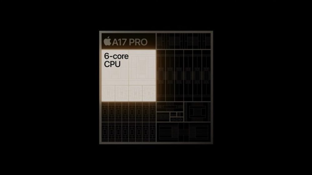 L'iPhone 15 Pro d'Apple // Source : Capture d'écran Numerama L'iPhone 15 Pro d'Apple // Source : Capture d'écran Numerama
