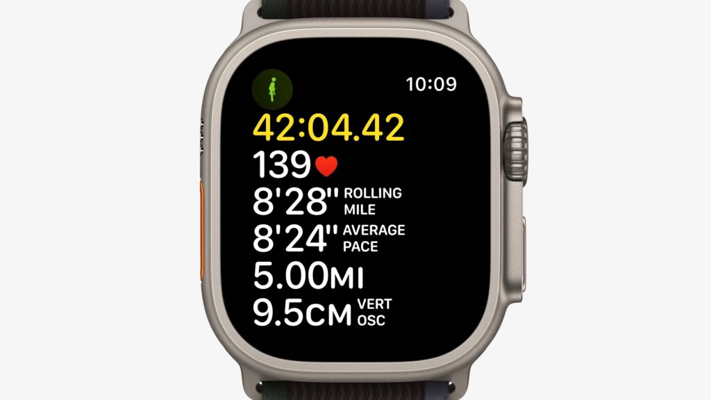 Apple Watch Ultra 2 // Source : Capture d'écran Numerama Apple Watch Ultra 2 // Source : Capture d'écran Numerama