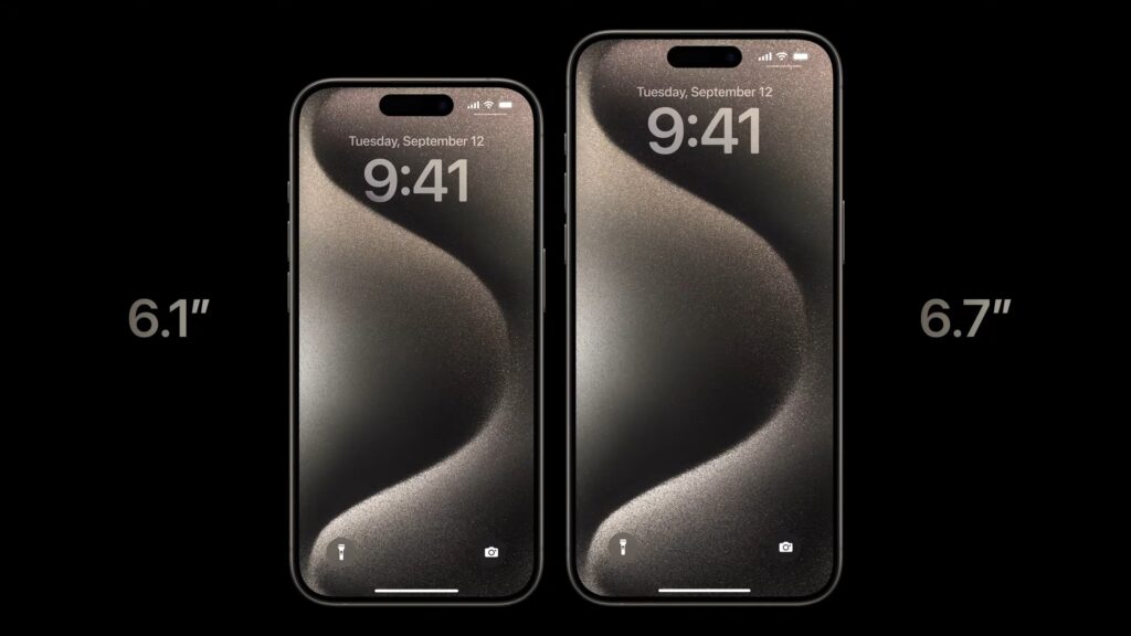L'iPhone 15 Pro d'Apple // Source : Capture d'écran Numerama L'iPhone 15 Pro d'Apple // Source : Capture d'écran Numerama