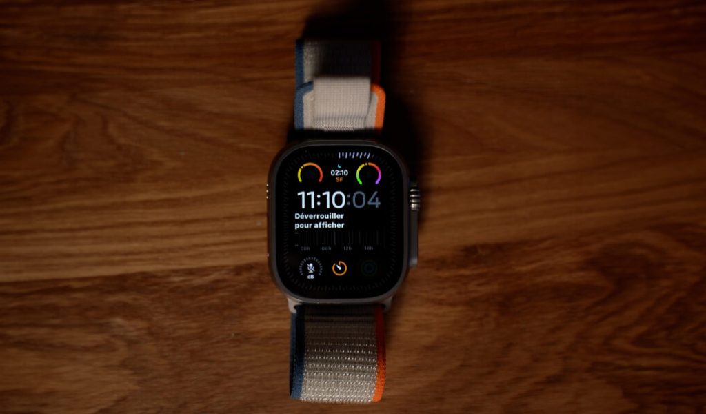 Apple Watch Ultra 2 // Source : Nino Barbey pour Numerama Apple Watch Ultra 2 // Source : Nino Barbey pour Numerama