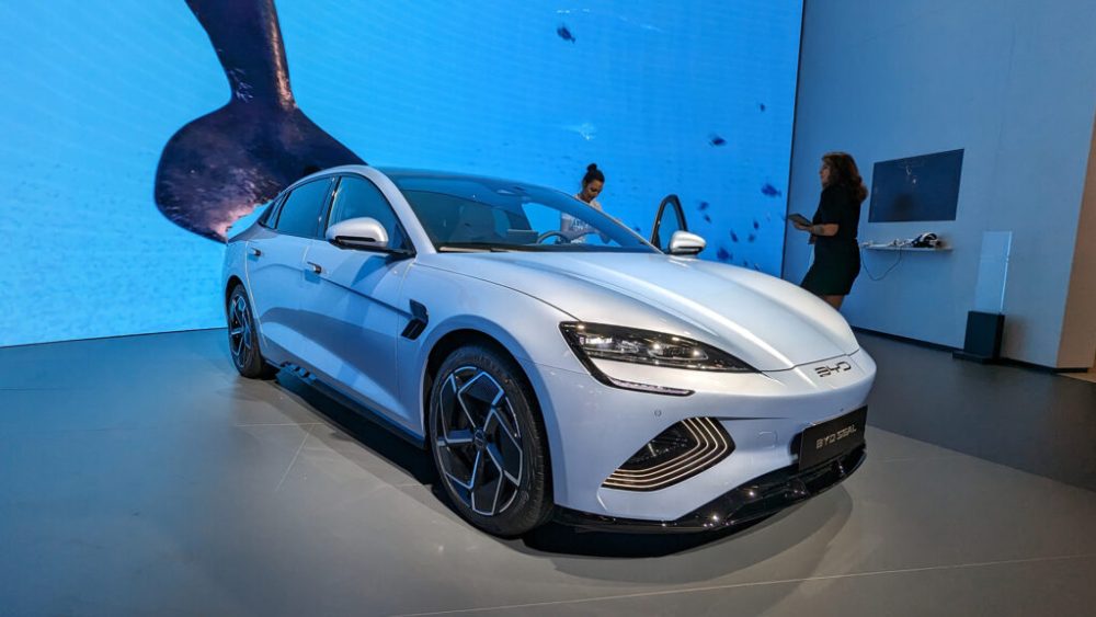 BYD Seal - IAA23 // Source : Raphaelle Baut BYD Seal - IAA23 // Source : Raphaelle Baut