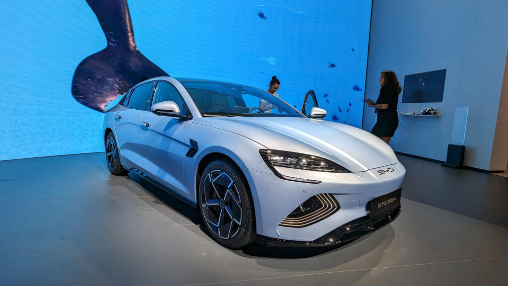 BYD Seal - IAA23 // Source : Raphaelle Baut BYD Seal - IAA23 // Source : Raphaelle Baut