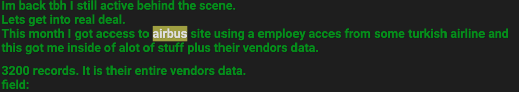 La revendication du hacker sur un forum. // Source : Numerama La revendication du hacker sur un forum. // Source : Numerama