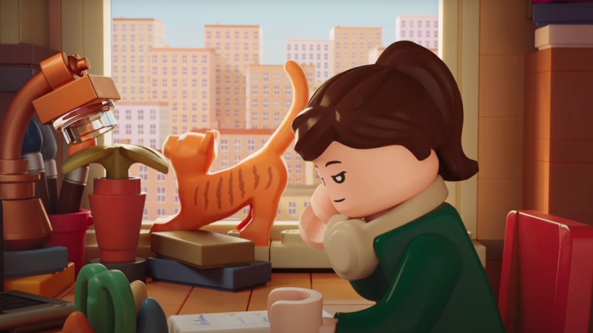Lofi Girl en Lego // Source : Capture d'écran YouTube Lofi Girl en Lego // Source : Capture d'écran YouTube