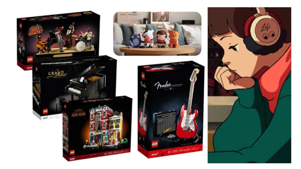 Concours Lego x Lofi Girl // Source : Lego Concours Lego x Lofi Girl // Source : Lego