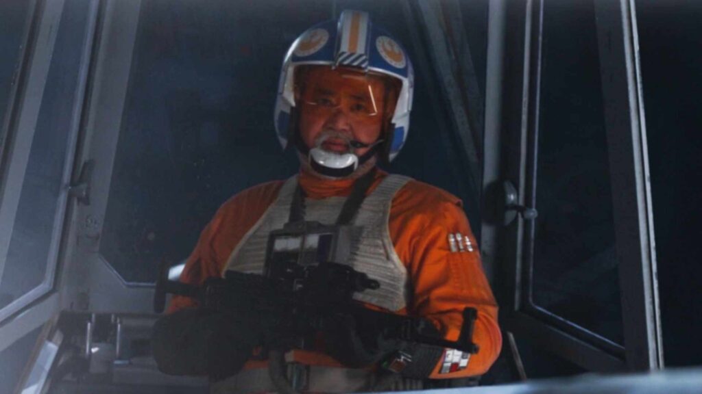 Carson Teva dans The Mandalorian // Source : LucasFilm / Disney+ Carson Teva dans The Mandalorian // Source : LucasFilm / Disney+