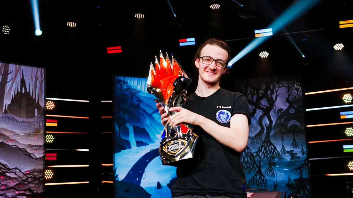 Jean-Emmanuel Depraz, champion du monde de Magic. // Source : Wizards of the Coast Jean-Emmanuel Depraz, champion du monde de Magic. // Source : Wizards of the Coast