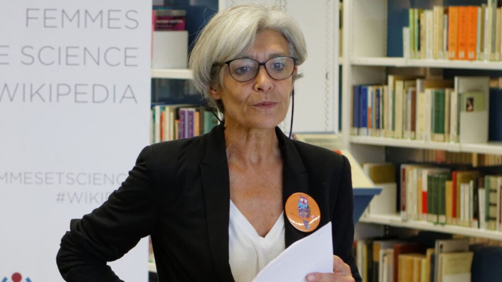 Claudie Haigneré n'a jamais cessé son travail de transmission des savoirs. // Source : Wikimédias/Pierre-Yves Beaudouin Claudie Haigneré n'a jamais cessé son travail de transmission des savoirs. // Source : Wikimédias/Pierre-Yves Beaudouin
