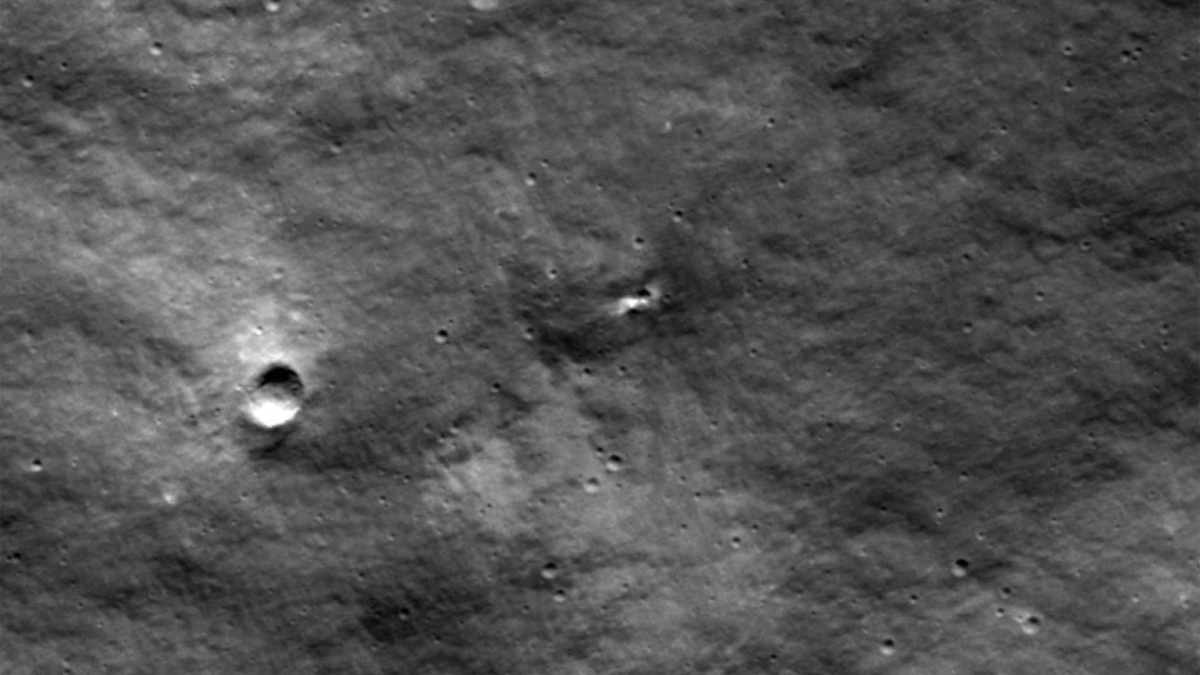 L'endroit où la sonde russe s'est crashé // Source : NASA L'endroit où la sonde russe s'est crashé // Source : NASA