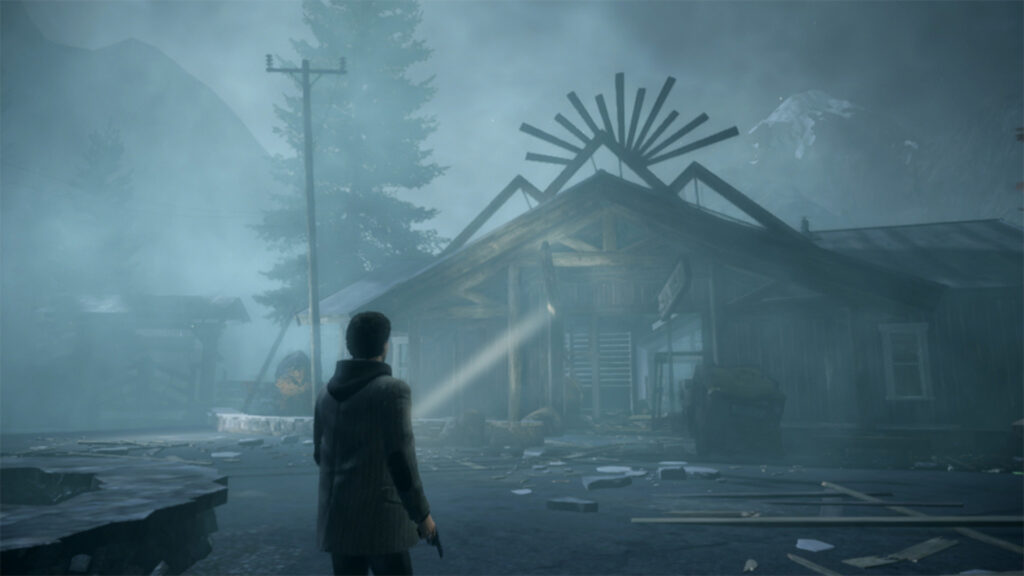 Alan Wake accuse ses 13ans, mais l'ambiance reste intacte // Source : Nintendo Alan Wake accuse ses 13ans, mais l'ambiance reste intacte // Source : Nintendo