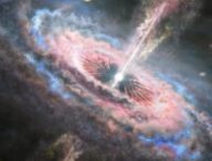 Illustration d'une explosion cosmique. // Source : NASA/ESA