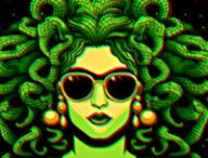 Les hackers de Medusa sont à l'origine des cyberattaque contre des communes françaises. // Source : Numerama avec Midjourney Les hackers de Medusa sont à l'origine des cyberattaque contre des communes françaises. // Source : Numerama avec Midjourney