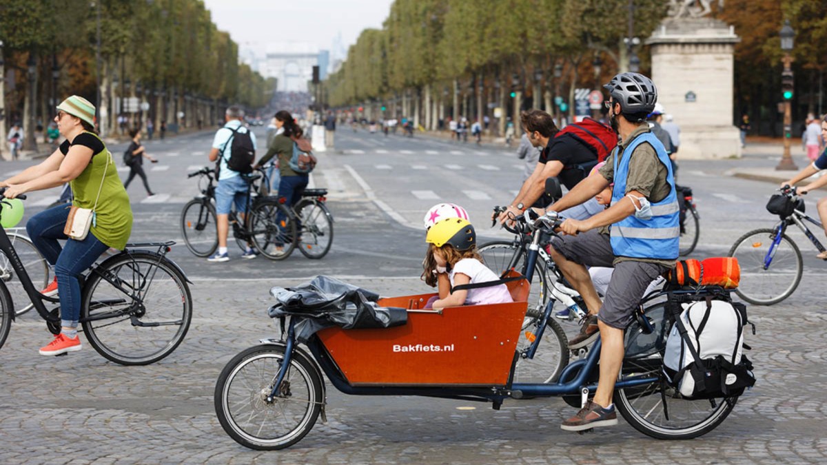 Paris sans voiture // Source : Mairie de Paris Paris sans voiture // Source : Mairie de Paris