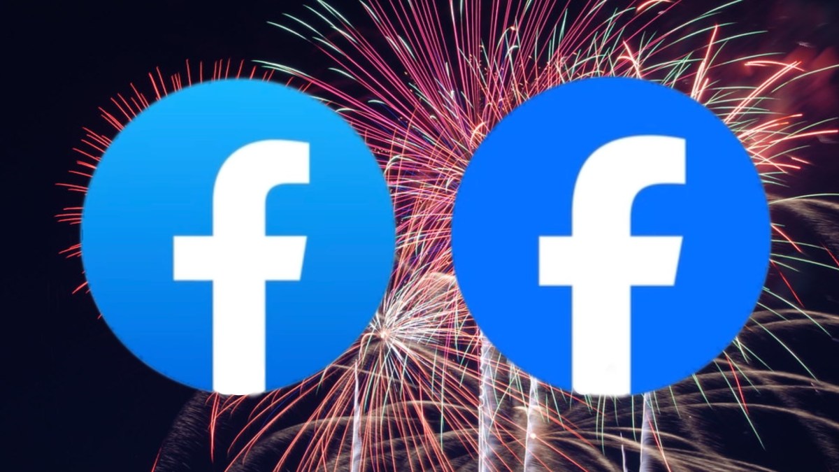 Le logo de Facebook, avant/après. // Source : Numerama Le logo de Facebook, avant/après. // Source : Numerama