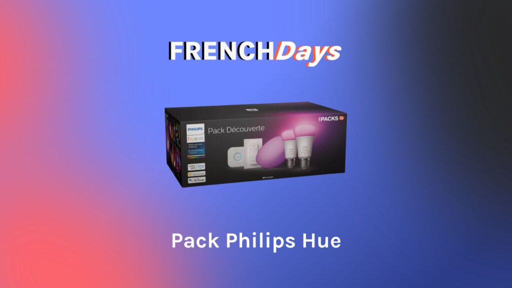 La gamme Philips Hue est une référence incontournable d'ampoule connectée // Source : montage Numerama La gamme Philips Hue est une référence incontournable d'ampoule connectée // Source : montage Numerama
