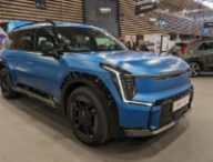 Kia EV9 sur le salon de Lyon // Source : Raphaelle Baut