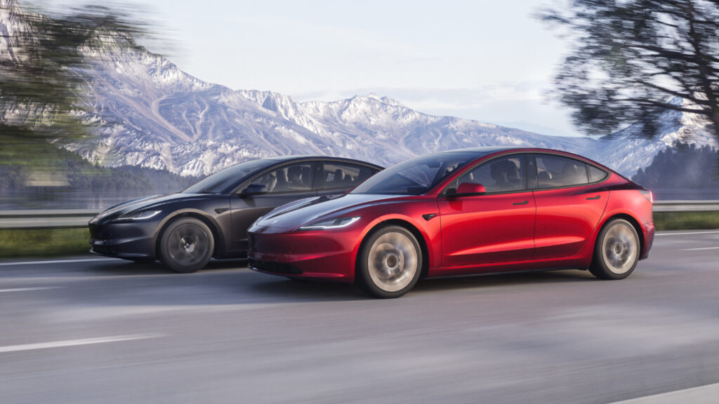 Tesla Model 3 (2023) // Source : Tesla Tesla Model 3 (2023) // Source : Tesla