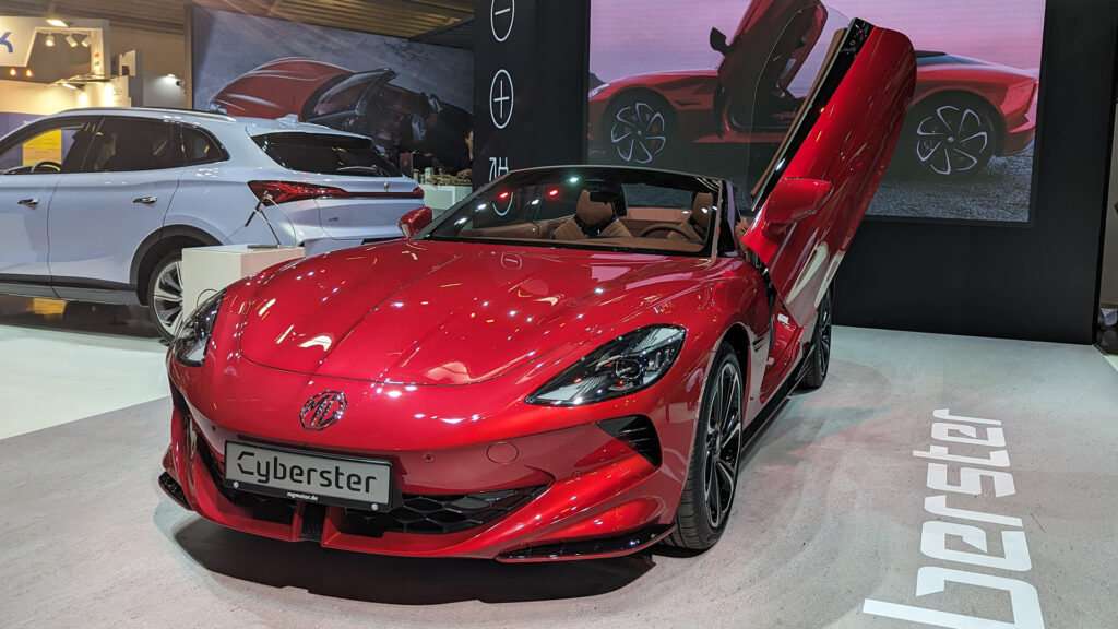 MG Cyberster - IAA23 // Source : Raphaelle Baut MG Cyberster - IAA23 // Source : Raphaelle Baut