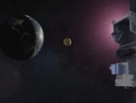 OSIRIS-REx, vue d'artiste du retour de l'échantillon. // Source : Capture d'écran YouTube Nasa Video OSIRIS-REx, vue d'artiste du retour de l'échantillon. // Source : Capture d'écran YouTube Nasa Video