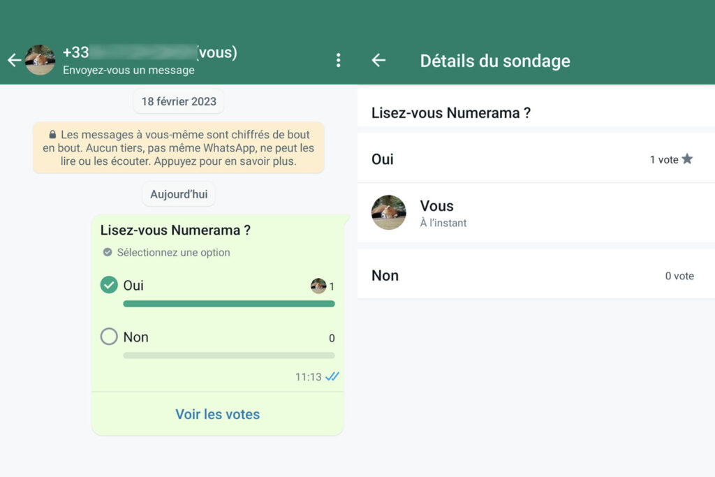 sondage vote whatsapp sondage vote whatsapp