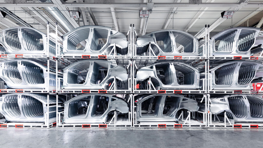 Gigacast de Model Y // Source : Tesla Gigacast de Model Y // Source : Tesla